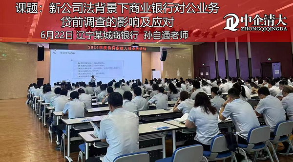 遼寧某城商銀行——《新公司法背景下商業(yè)銀行對公業(yè)務(wù)貸前調(diào)查的影響及應(yīng)對》